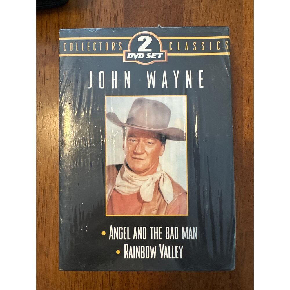 John Wayne 2 DVD Set Angel and the Badman Rainbow Valley Collector’s Classics